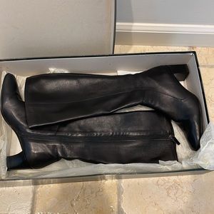 Ralph Lauren Black Heeled Boots